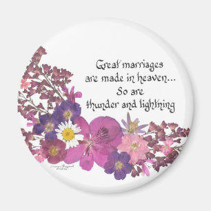 Giftermålhumor Magnet