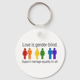 Giftermåljämställdhet Keychain Nyckelring