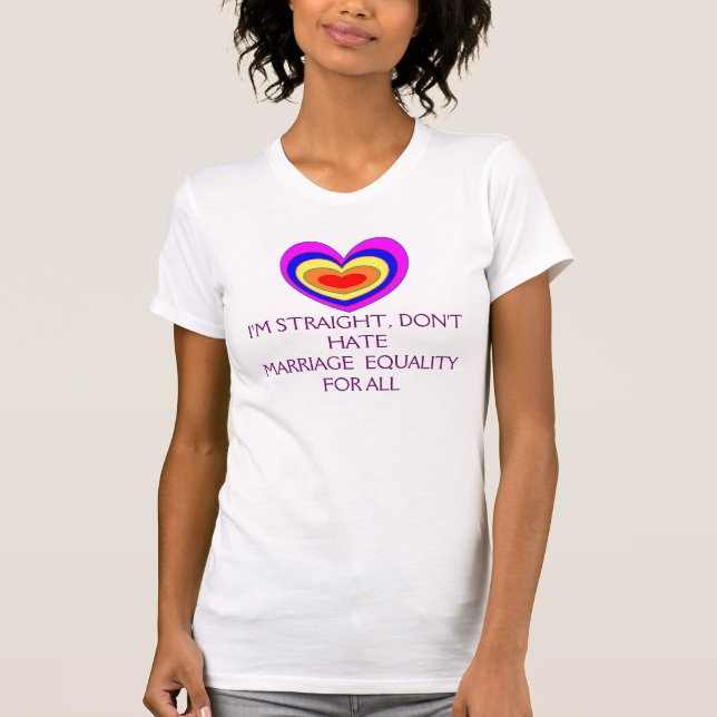 GIFTERMÅLJÄMSTÄLLDHET T-SHIRT (Framsida)