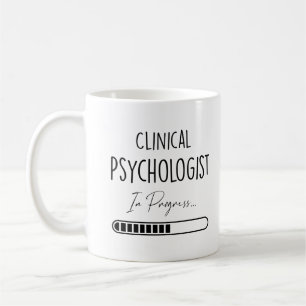 Giftidéer för kvinnor eller män Klinisk psykolog Kaffemugg