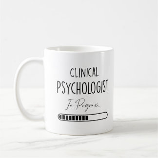 Giftidéer för kvinnor eller män Klinisk psykolog Kaffemugg