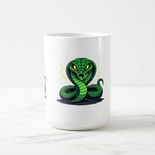 Giftig Orm – Fare och Precision Kaffemugg (Center)