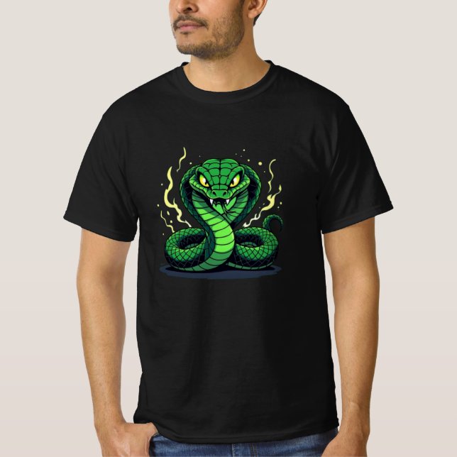 Giftig Orm – Fare och Precision T Shirt (Framsida)