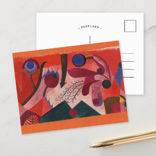 Giftiga bär Paul Klee Vykort