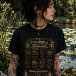 Giftiga grodor och paddor t shirt