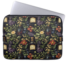 Giftiga kronblad laptop fodral