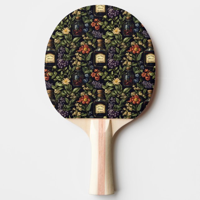 Giftiga kronblad pingisracket (Framsidan)