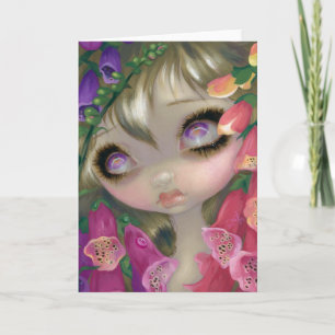 "Giftiga skönhetar IX: Foxgloves" hälsningkort Kort