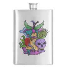 Giftigt Äpple Premium Flask
