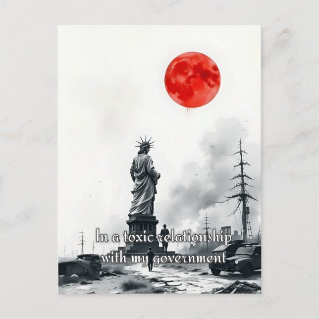 Giftigt Vykort (Framsida)