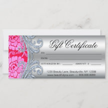 Giftintyg Blommigt Snöre Nagel Hair Salon