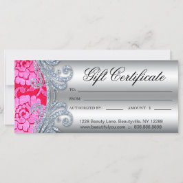 Giftintyg Blommigt Snöre Nagel Hair Salon