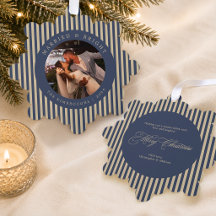 Giftkort för nyförlovade med foto i snöflingaform