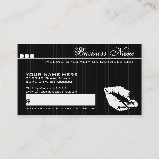 giftläpparpresentkort rabattkort (Framsida)