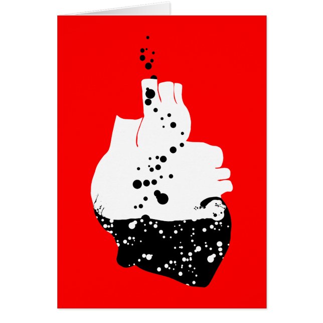 giftlig hjärta OBS kort (Framsidan)