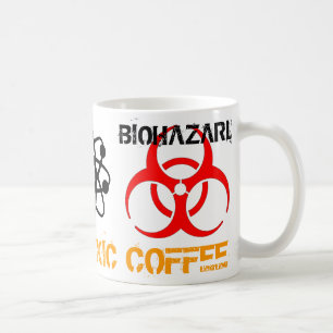 Giftlig kaffeBiohazardmugg Kaffemugg