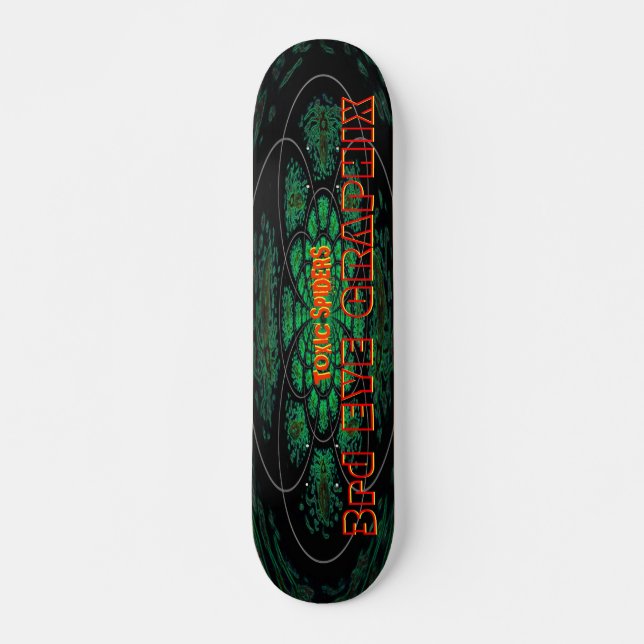 GIFTLIGA SPINDLAR MINI SKATEBOARD BRÄDA 18,7 CM (Framsida)