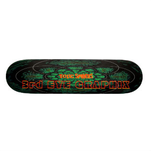 GIFTLIGA SPINDLAR MINI SKATEBOARD BRÄDA 18,7 CM