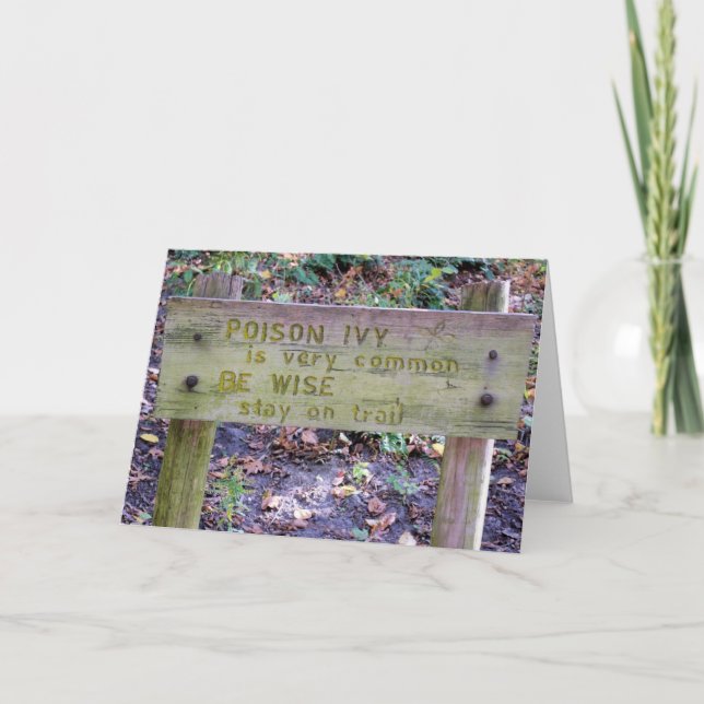 Giftmurgröna - tomt inre hälsningkort kort (Framsida)