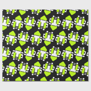 Giftpapper med giftig neon presentpapper