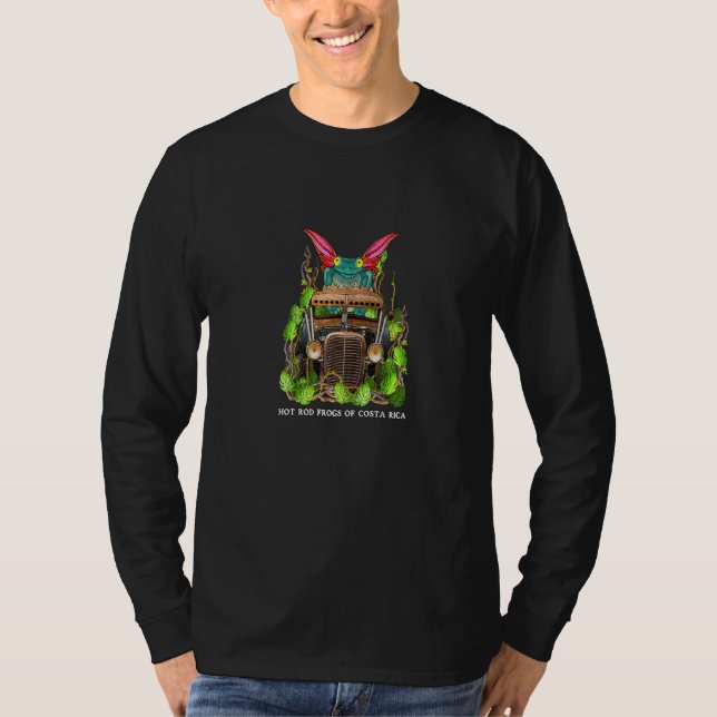 Giftpil Hotrod Rockabilly Boogie Blues Co T Shirt (Framsida)