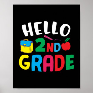 Gifts 2:a lärare   Hej 2:a Klass Poster