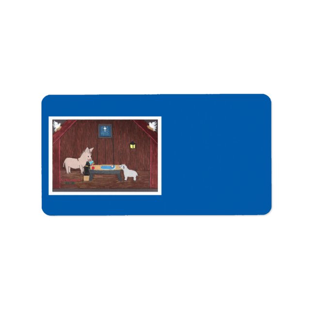 GIFTS ADRESSETIKETT (Framsidan)