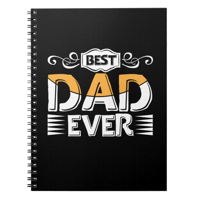 Gifts Far | Bästa Pappa någonsin Anteckningsbok (Framsidan)