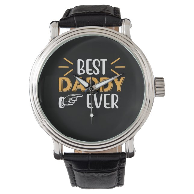 Gifts Far | Bästa pappa någonsin Armbandsur (Framsida)