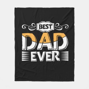 Gifts Far Bästa Pappa någonsin Fleecefilt