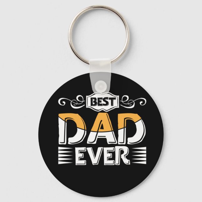 Gifts Far | Bästa Pappa någonsin Nyckelring (Framsida)
