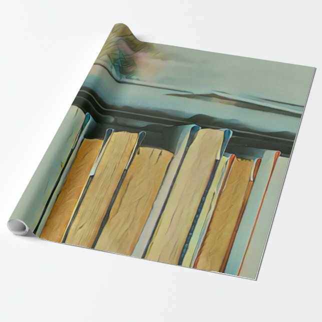 Gifts for book lovers presentpapper (Utrullad)