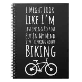 Gifts For Cyclists Cycling Biking Bike Bicycling  Anteckningsbok