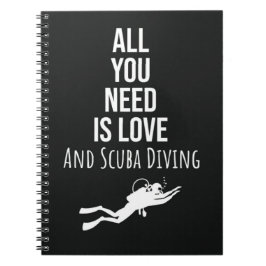 Gifts For Divers Scuba Diving Snorkeling Sport Anteckningsbok