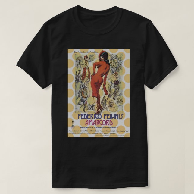 Gifts For Halloween federico fellini Lucky Gift T Shirt (Design framsida)