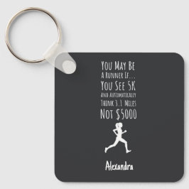 Gifts For Ultra Marathon Runner Personalized Funny Nyckelring