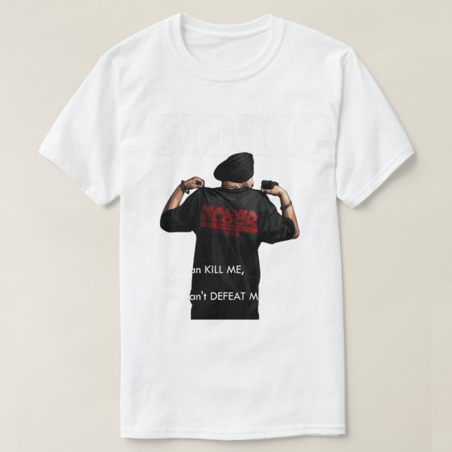 Gifts Idea Sidhu Punjabi Cinema Moose Wala Gifts B T Shirt (Design framsida)