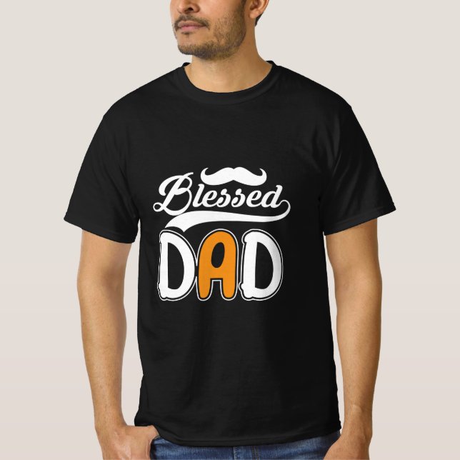 Gifts Pappa | Blankt Pappa T Shirt (Framsida)