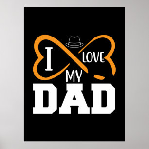 Gifts Pappa I Kärlek My Pappa Poster