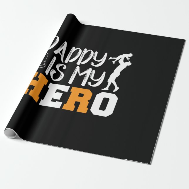 Gifts Pappa | Pappa är My Hero Presentpapper (Utrullad)