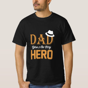 Gifts Pappa Pappa du är min hjälte T Shirt
