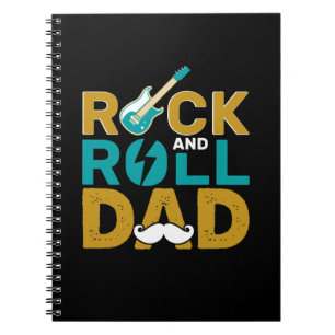 Gifts Pappa ROCK AND ROLL PAPPA Anteckningsbok