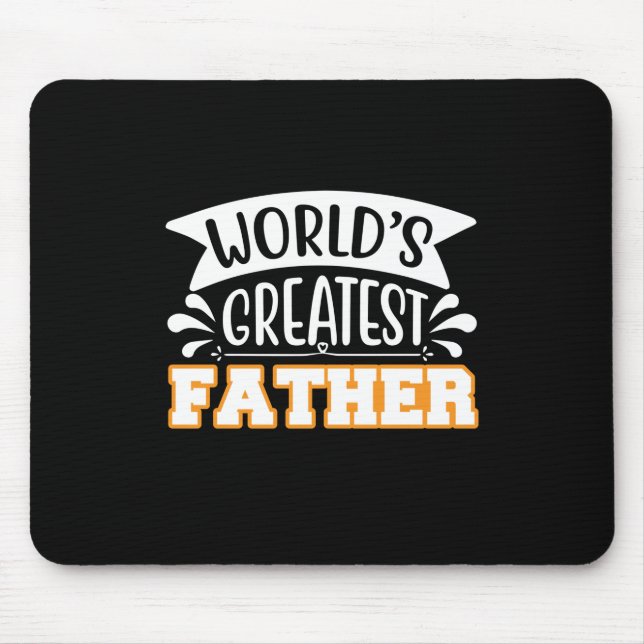 Gifts Pappa | VÄRLDSMÄSTARE FAR Musmatta (Framsidan)