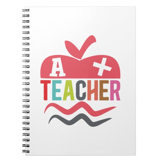 Gifts Teacher | A Plus Lärare Anteckningsbok (Framsidan)