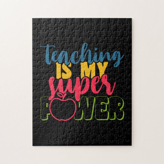Gifts Teacher | Att undervisa är min Toppen Pussel (Vertikal)