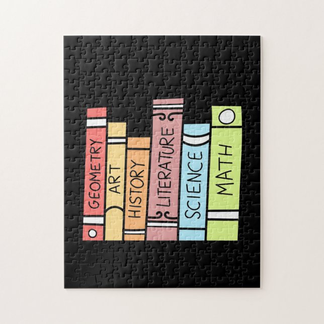Gifts Teacher | Back to school Homeschool Pussel (Vertikal)