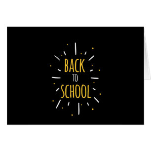 Gifts Teacher   Back to school Now Hälsningskort