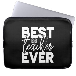 Gifts Teacher Bästa lärare någonsin Laptop Fodral