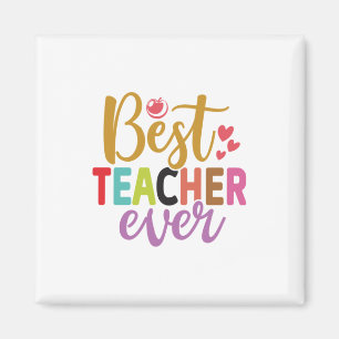 Gifts Teacher Bästa lärare någonsin Magnet