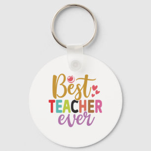 Gifts Teacher Bästa lärare någonsin Nyckelring